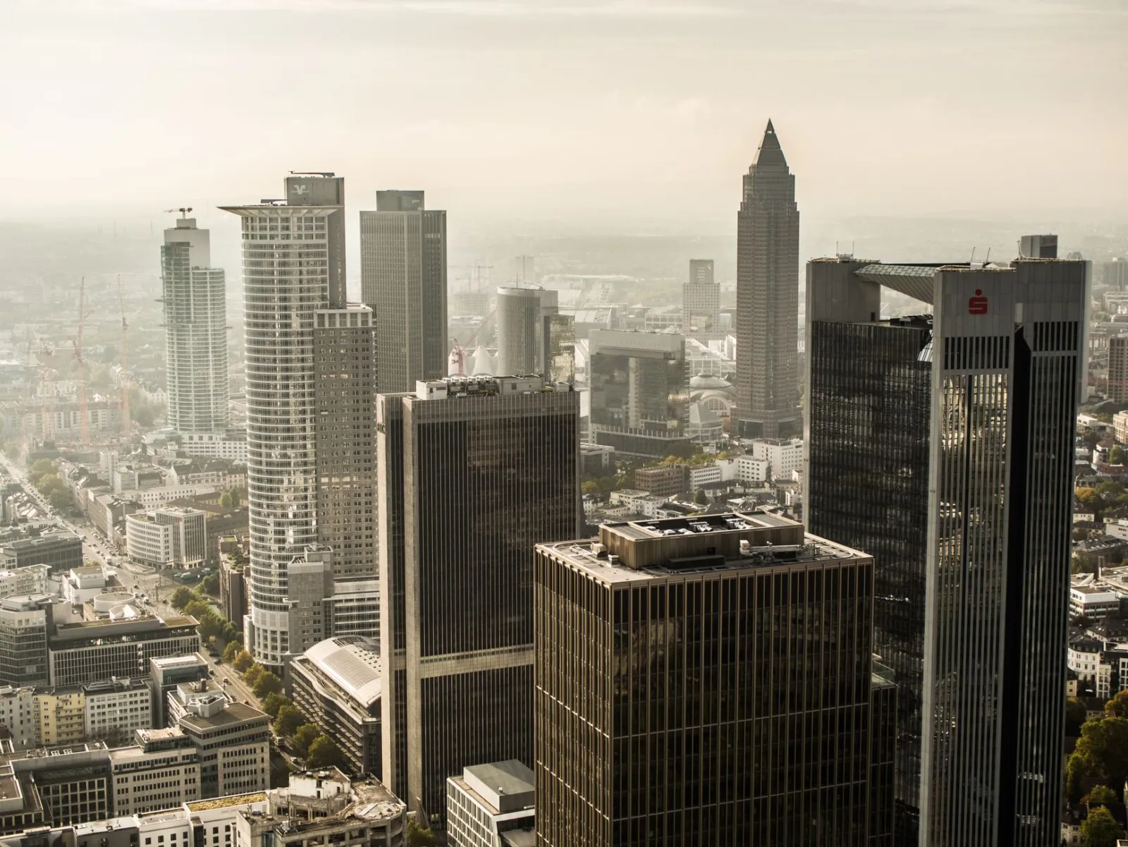 Frankfurt financial district representing BaFin CASP authorisation under MiCAR in Germany